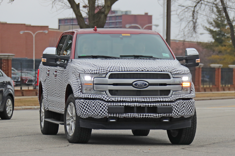 Illustration for article titled Electric Ford F-150 Spied With Fake Exhaust (Updated With Photos and Video)